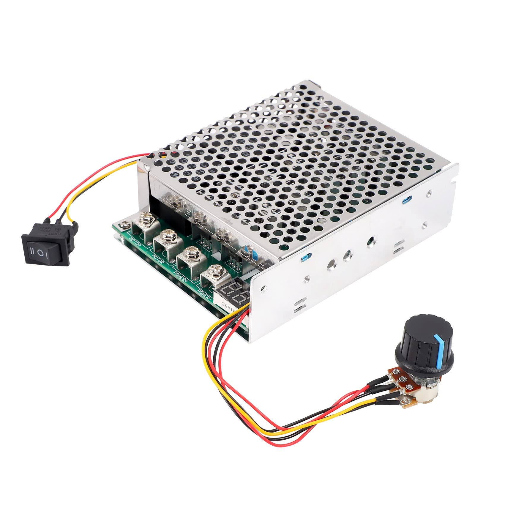 Dojimayisc Dc 10-55V 100A 3000W Motor Speed Controller Reversible Pwm Control Forward And Reverse Controller