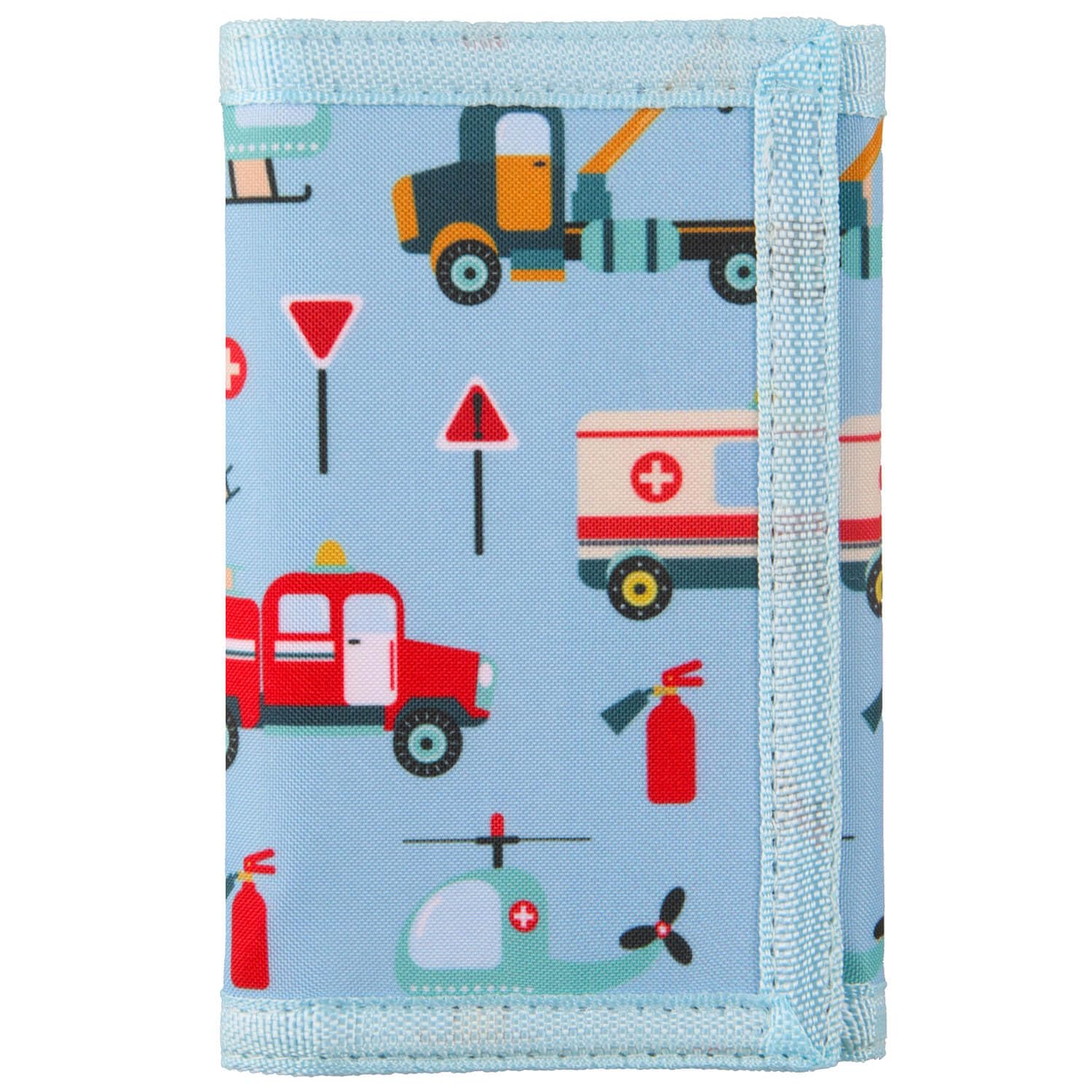 Kids Wallet for Boys Ages 4-12, Fire Truck Boys Wallet, Toddler Wallets with Coin Pocket, Novelty Christmas &amp; Birthday Gift