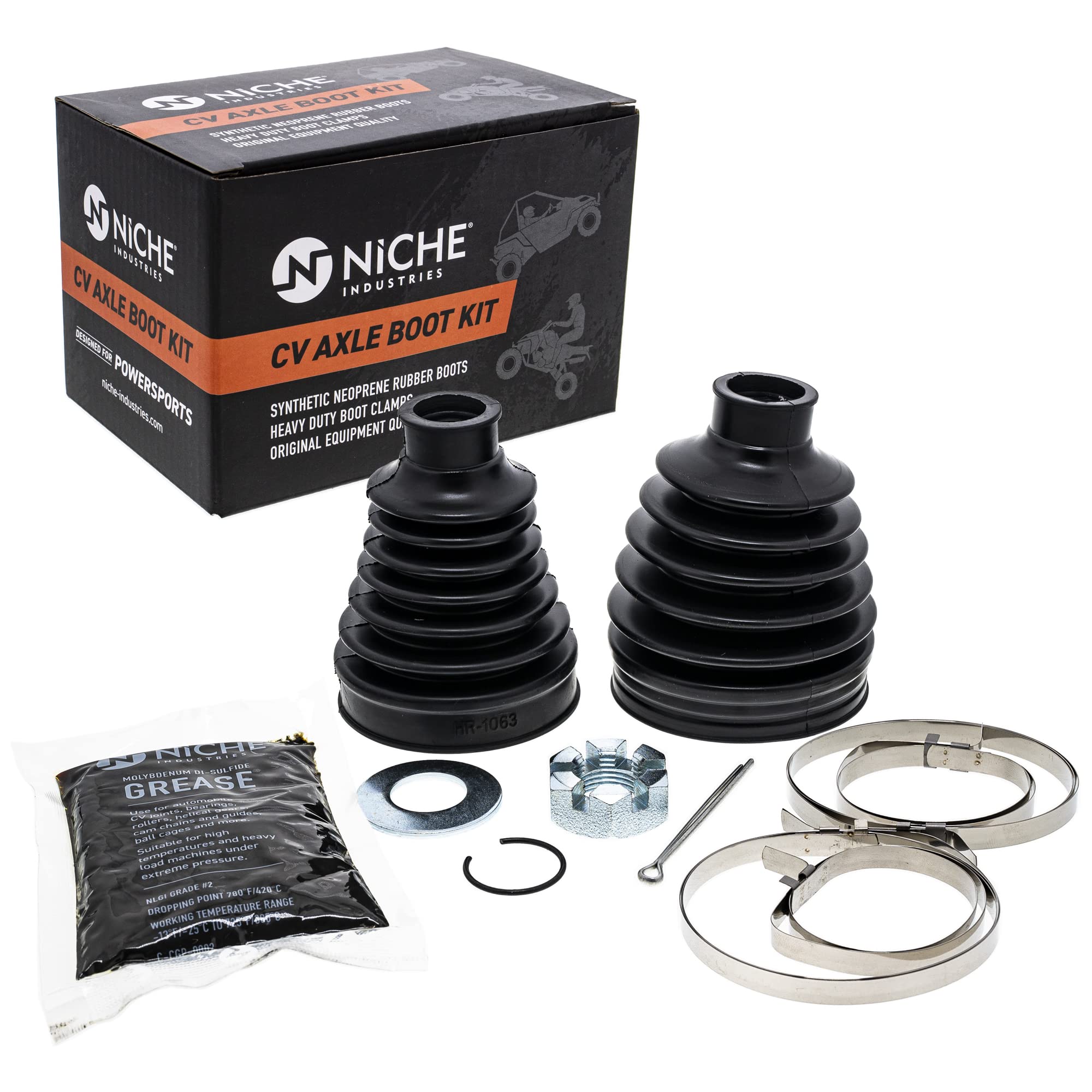 Amazon.com: NICHE Front CV Axle Boot Kit for 2203842 1332873