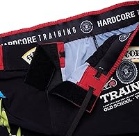 Vista 103 de Hardcore Training Pantalones cortos de lucha para hombre Boxeo MMA Combat BJJ Grappling Fitness Muay Thai Kickboxing No Gi