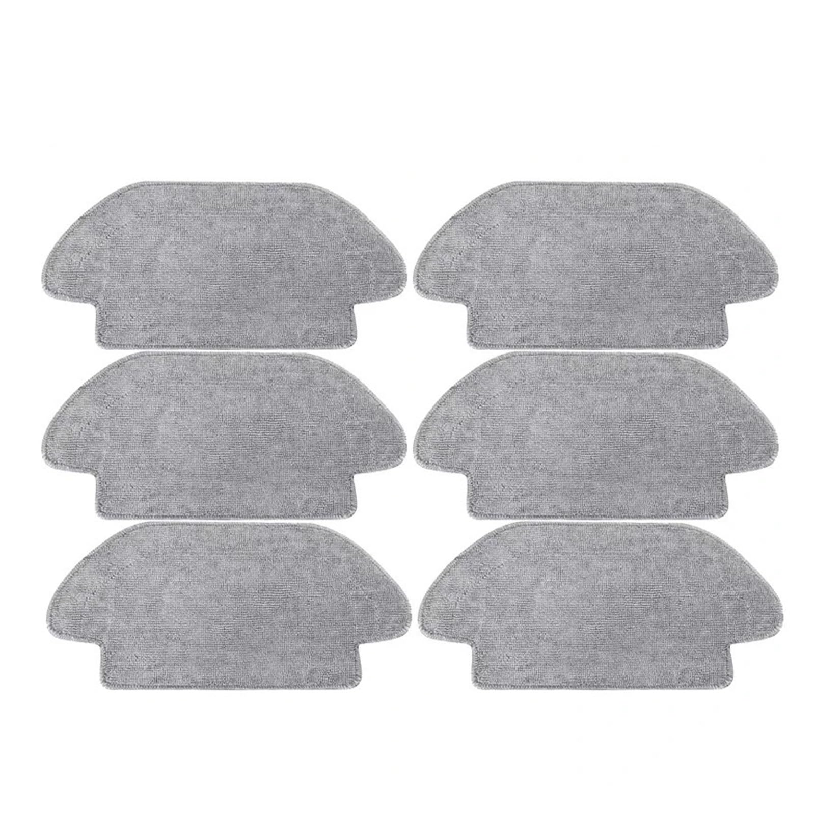 PORRSYDCD Main Side Brush Hepa Filter Mop，Compatible With Mijia Pro STYTJ02YM 2S / 3C / Conga 3490 Viomi V2 PRO V3 SE Robot Vacuum Part(6PCS)