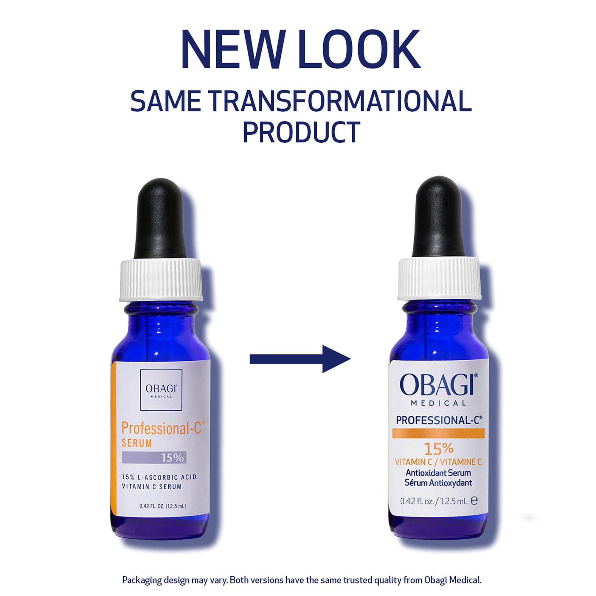 Obagi Medical Professional-C Vitamin C Serum – Helps Brighten Skin Tone and Minimize the Appearance of Fine Lines & Wrinkles – Safe for Sensitive Skin