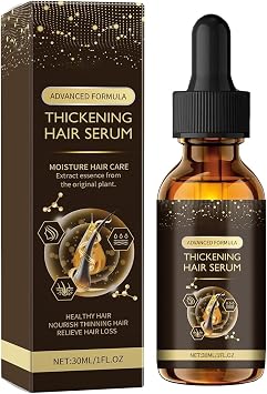 Hair Growth Serum, 30ml Wild Growth Hair Oil, Veganic Natural Hair Growth Oil, Hair Loss Treatment for Women, Prevents Hair Loss, Hair Regrowth, Organic Hair Growth Products for Women and Men