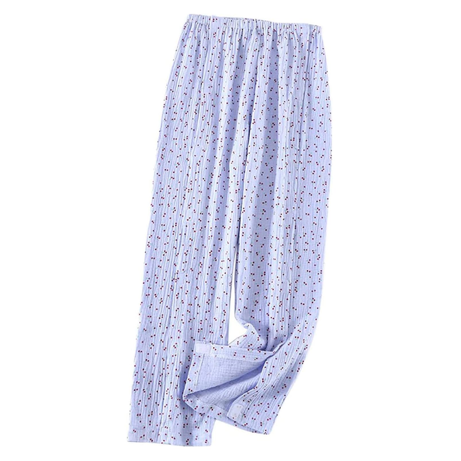 Hmlsyzx Women's 2 Patient Pants Care Clothes, Open Incontinence Pants For And Men,Post Surgery Recovery Tear Away Pants For Long Time Bedridden Disability Elderly Convenient Care