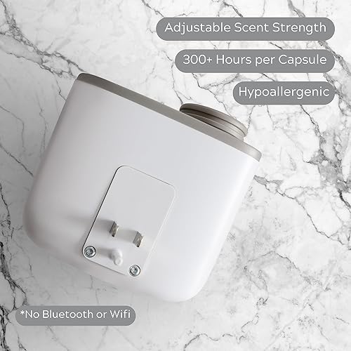 Miniatura 3 de Beau Rivage Juego de mini difusor de habitación, ambientador de pared enchufable, fragancia de hotel de lujo, pera, floral, naranja y clavo de olor,