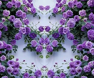 Purple Climbing Rose Rosa Seeds Bush Vine Climber Fragrant Butterfly Rare Non-GMO Heirloom 100pcs