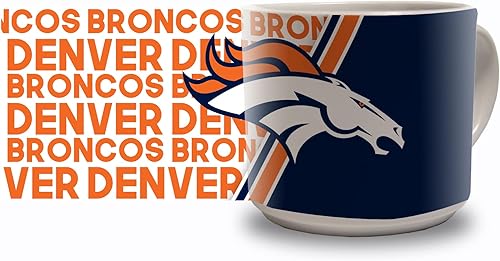 Miniatura 28 de Taza de café de cerámica Rico Industries NFL Football de 14 onzas, taza de cerámica de color del