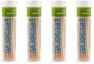 Mint Tea Tree Toothpicks (Set of 4)