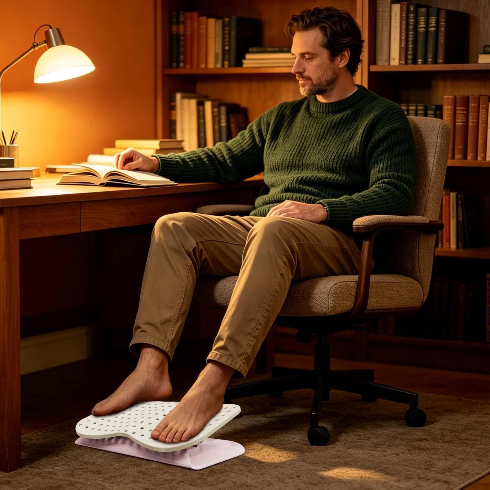 Podnóżek na biurko, podnóżek pod biurkiem Ergonomiczne podparcie z
