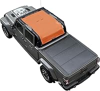 Vista 52 de Shadeidea - Parasol para capota de automóvil, parte delantera y trasera, funda de malla de color gris, bloqueador ultravioleta con bolsa