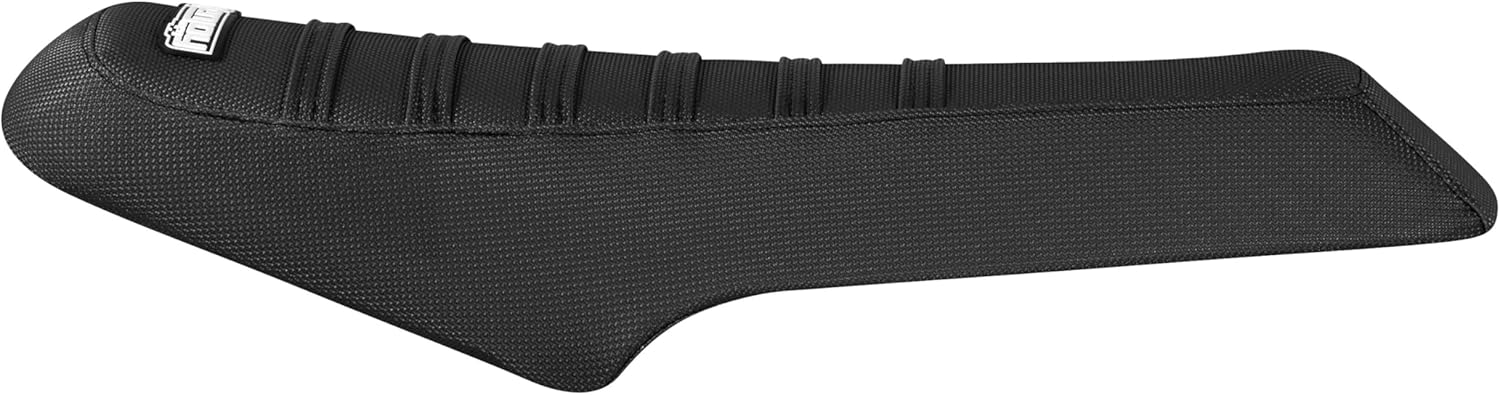 Enjoy Mfg Seat Cover - Compatible with Macfox X7 / X7L / X1S /X2 e-Bike (Verify fit with seat Measurement Image) #482 (All Black with Black Ribs)