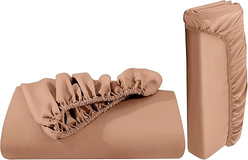 Vista 123 de IR Imperial Rooms Sábana bajera ajustable tamaño King – Sábanas bajeras de 16 pulgadas de profundidad de 16 pulgadas de microfibra suave premium