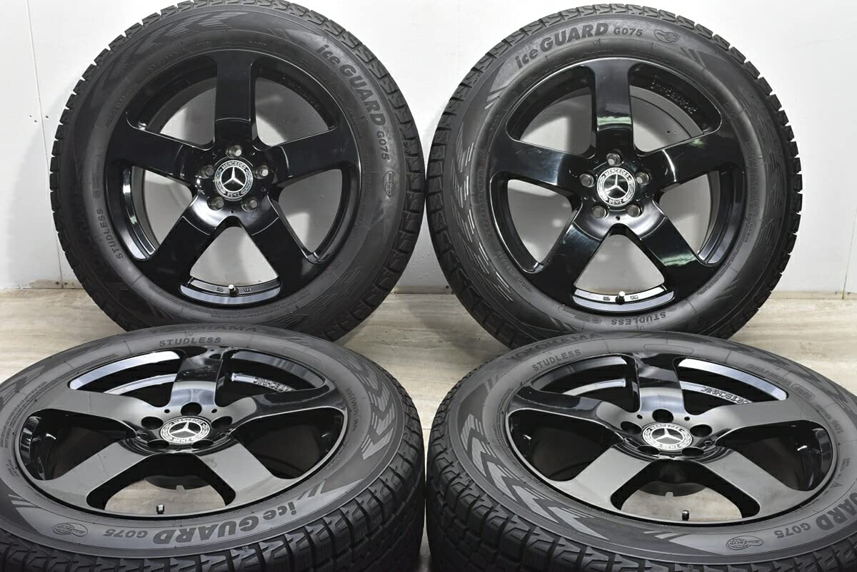 Amazon | 中古 スタッドレスタイヤホイール 4本セット 18インチ 8J +40 