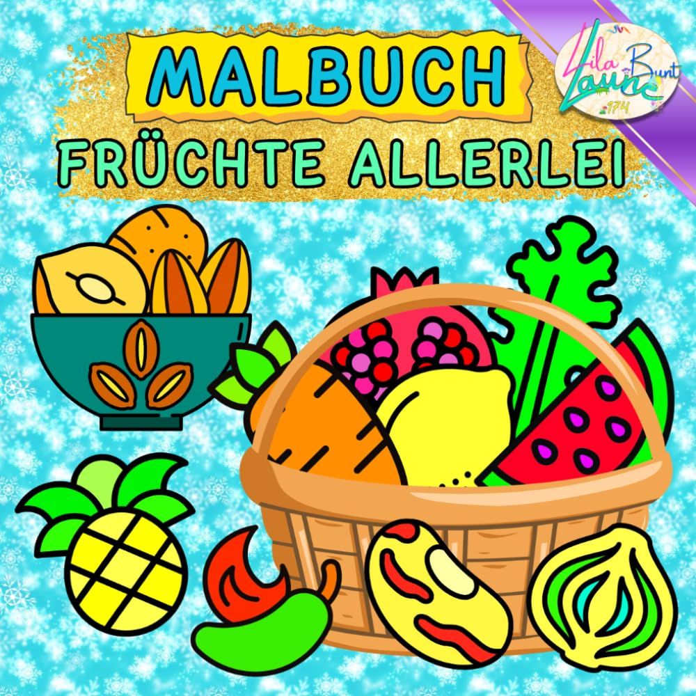 MALBUCH FRÜCHTE ALLERLEI