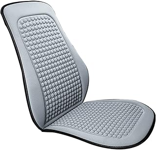1 PCS Front Seat Covers for Nissan Titan, Cooling Seat Protector Breathable Seat Cushion Cooling Pad Breathable Seat Mat,Grey