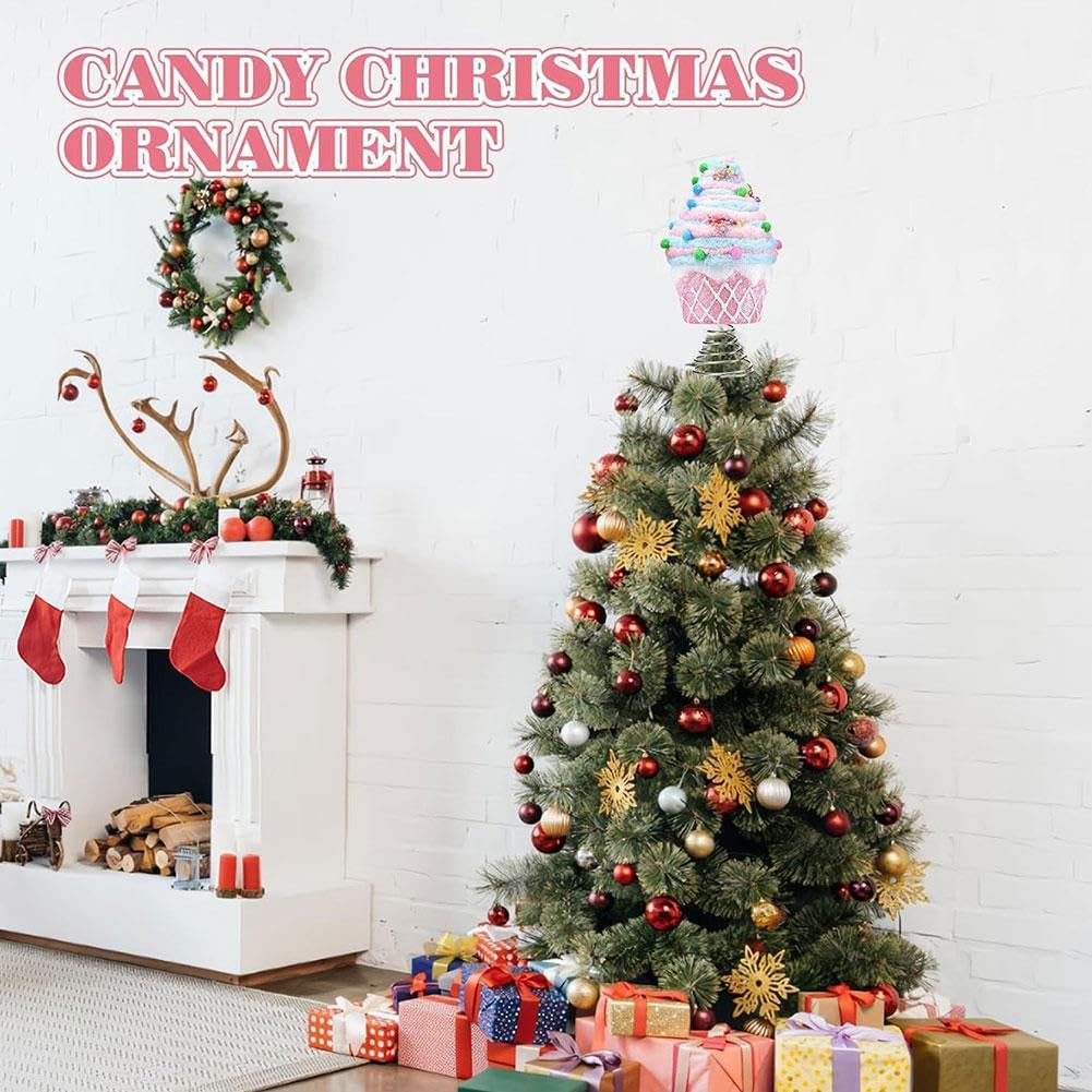 Dessert Baumspitze - Süßigkeiten Design Für Weihnachtsbaum