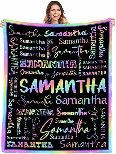 Miniatura 86 de Manta personalizada para bebés, niñas y niños con nombre, mantas personalizadas para niños, manta de bebé personalizada con nombre, artículos