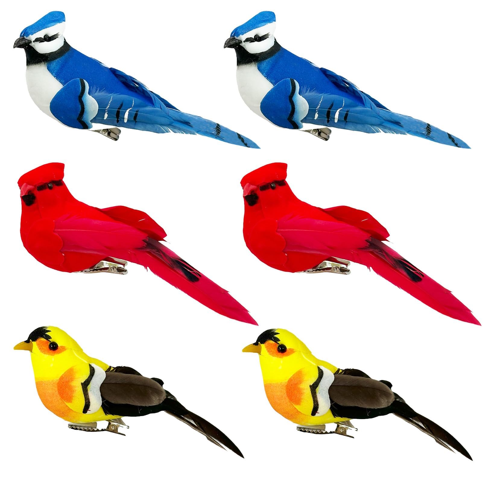 Amazon.com: LWINGFLYER 6pcs Christmas Tree Ornaments Clip on