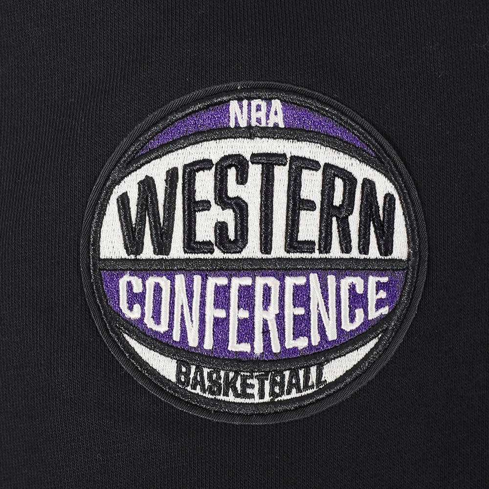 Pro Standard NBA womens Womens Nba Modern Originals Brushed Back French Terry Cropped Pullover Hoodie - Image 7