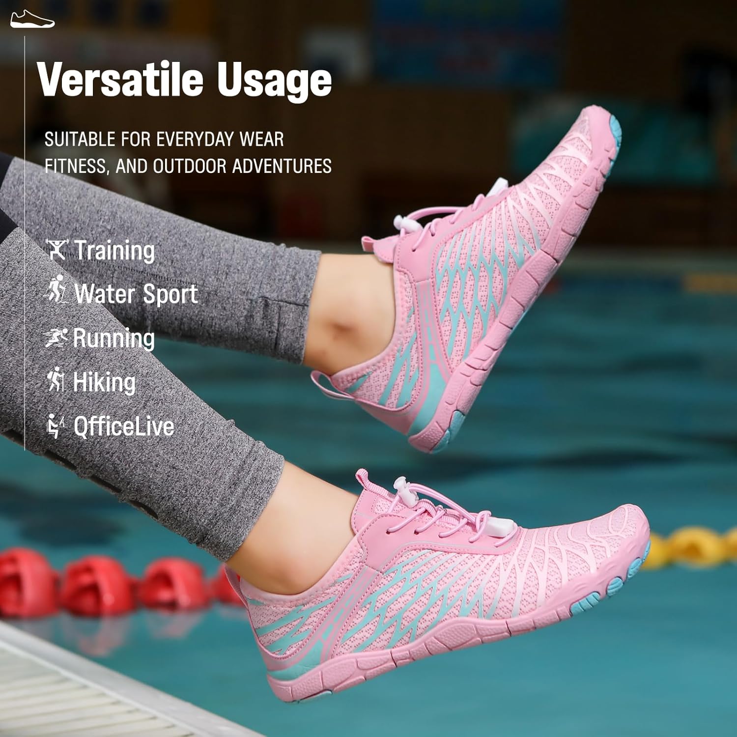 Hiking Barefoot Shoes for Womens Mens, 2026 New Comfortable Healthy&Non-Slip Barefoot Vitality Shoes Women's Minimalist Athletic Footwear, Wide Toe Box Water Shoe for Women Men,Hiking Walking Daily Wear - Image 2