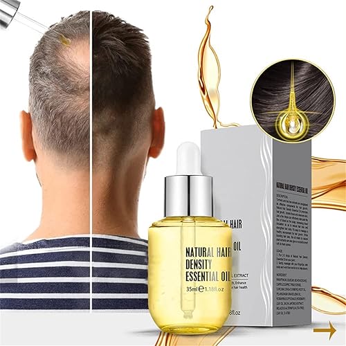 Miniatura 2 de PURC Aceite esencial de crecimiento del cabello - Aceite esencial de densidad del cabello natural (2 piezas)