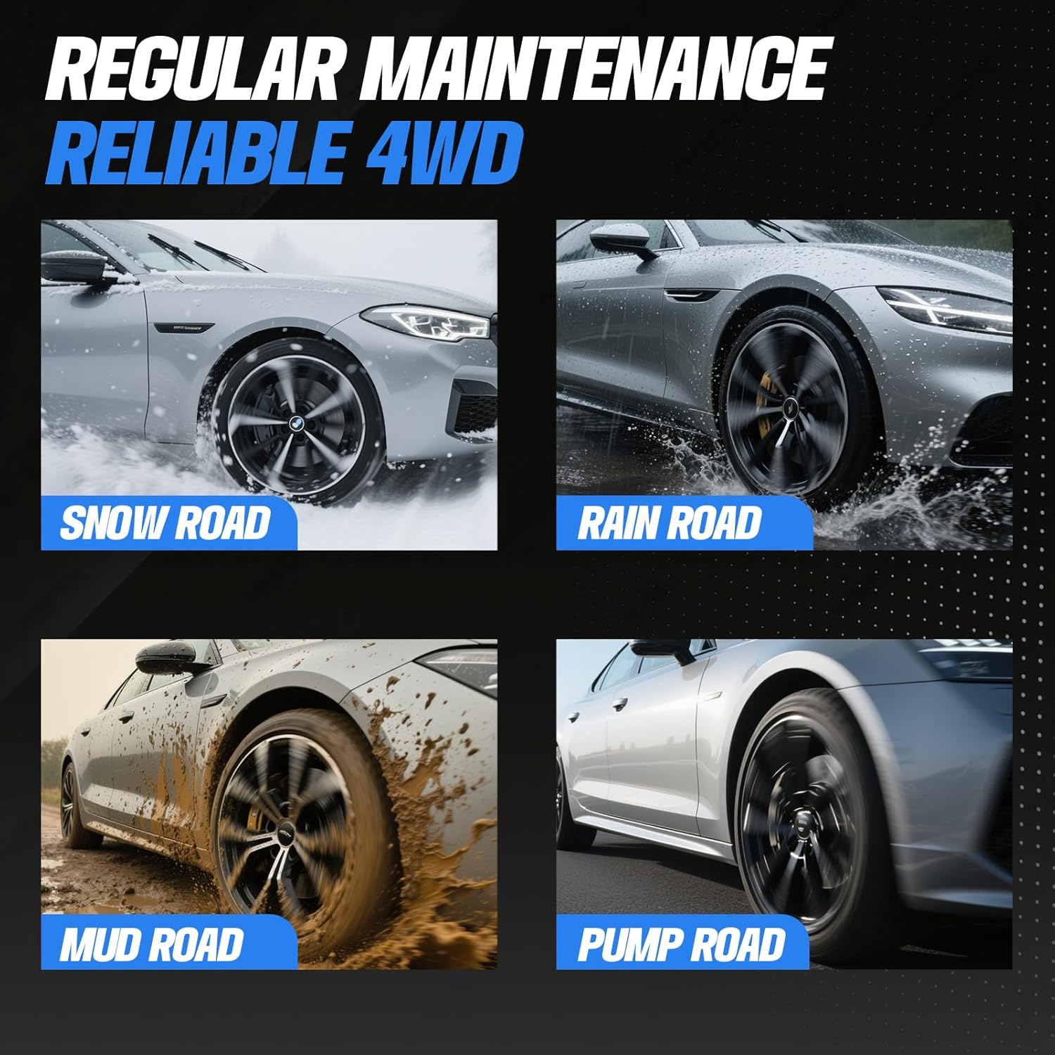 4WD Transfer Case Motor Compatible with 2000-2006 Tundra, 2005-2016 Tacoma, 2014-2019 Toyota 4Runner,4x4 Transfer Case Shift Actuator Motor Replacement for 36410-34015 36410-34011 36410-34012