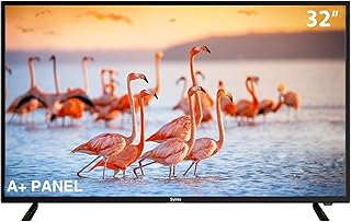 Syinix 32 Inch i-Cast LED TV, A+ Panel and Built-in receiverr, Black - 32E1M, HDMI