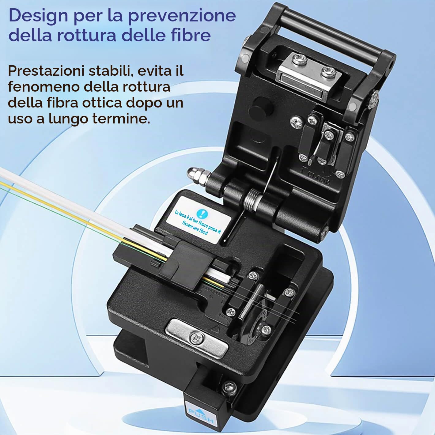 Kit di Strumenti in Fibra Ottica con misuratore di potenza ottica con test di rete RJ45 Laser Fibra Ottica Kit Fibra Ottica FTTH Tools Kit