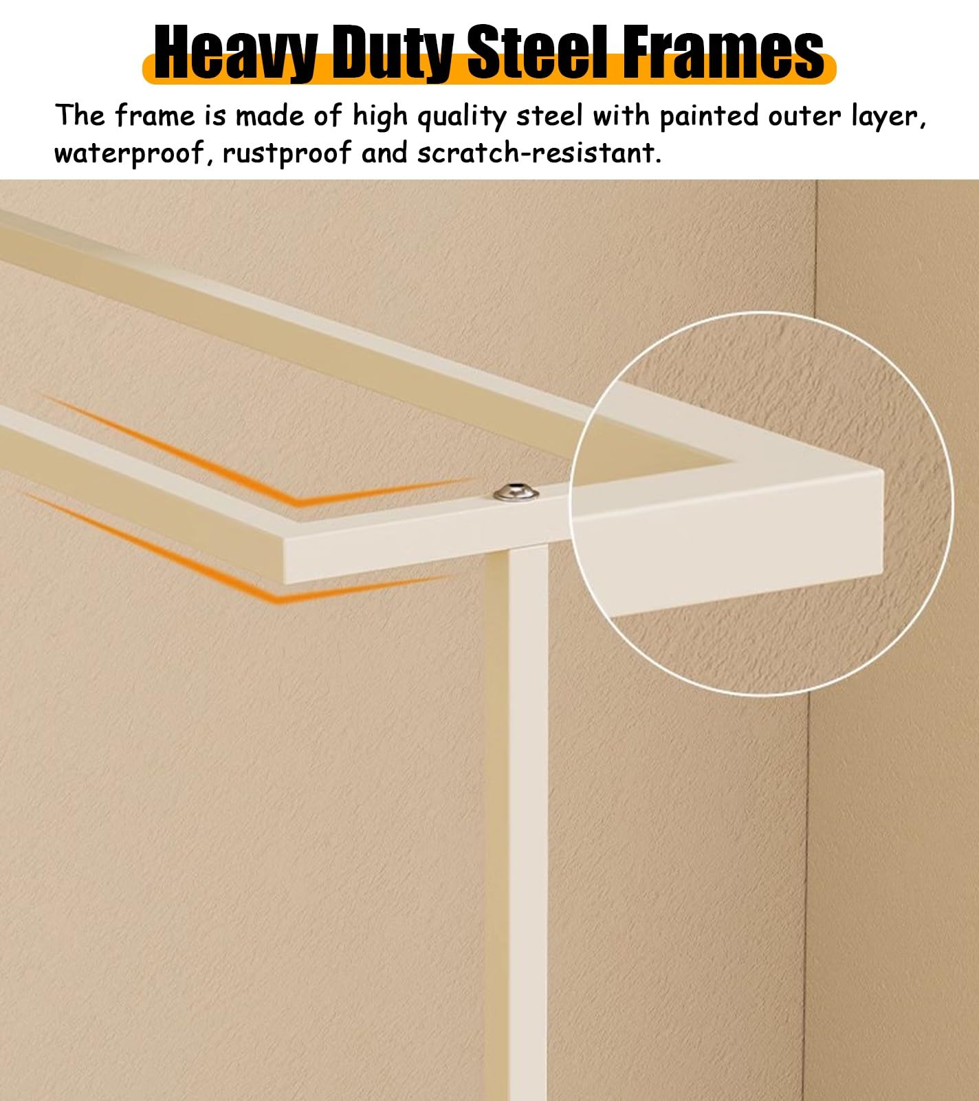 RENJJPBO Training Ground Badminton Racket Organizer, Tennis Racquet Sports Equipment Display Holder, Racket Shelf for Badminton Courts/School/Gymnasiums (White)