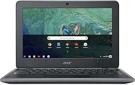 Acer Chromebook 11 C732-C6WU Laptop with 11.6" HD, 32GB Flash memory, Intel Celeron N3350, 4GB RAM - Black