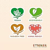 Vista 9 de L'MAR - Tónico capilar ETNIKER para cabello afro, rizado y ondulado, fortalece y reduce la rotura, con coco, linaza y manteca de karité, sin