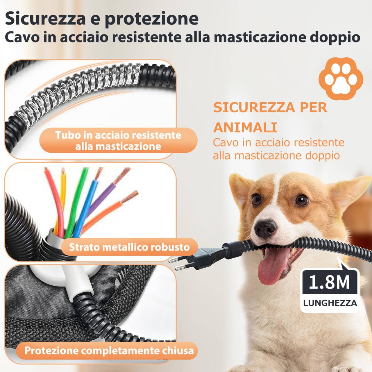 Tappetino Riscaldante Per Gatti Cani 70X45 cm, Impermeabile Tappetino Riscaldante Gatto Cane Con Termostato Timer e Temperatura Regolabile Cuscinetto Riscaldante Per Animali Domestici,Due Coperture