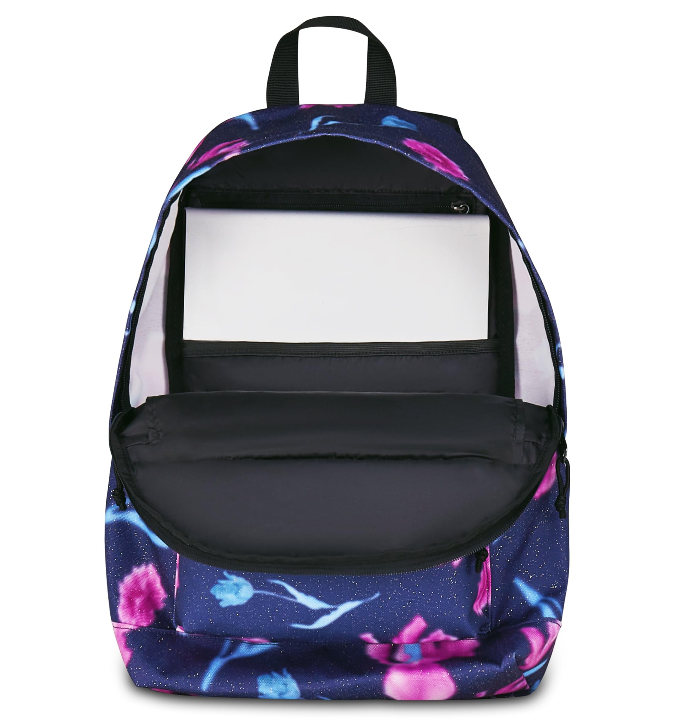 Invicta Zaino Scuola American Fantasy Shine, Viola, Zaino Mono Scomparto con Tasca Porta PC 13'', 23 L, Zaino Scuola Superiore, Università e Tempo Libero, Per Ragazza