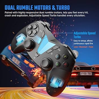 Amazon.co.jp: IFYOO V911 無線 2.4GHz USB接続ゲームパッド