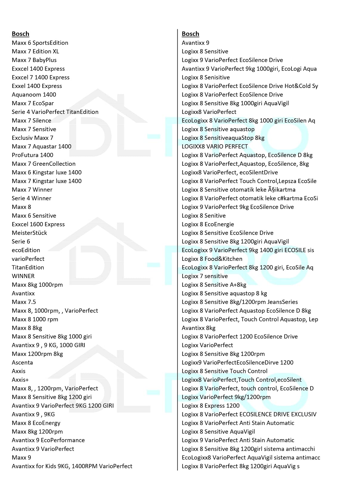 DL-pro Sitko do nici pasujące do Bosch Siemens Neff Constructa Balay sitko korek do wkładu do pompy 647920 00647920 zastępuje 605010 00605010
