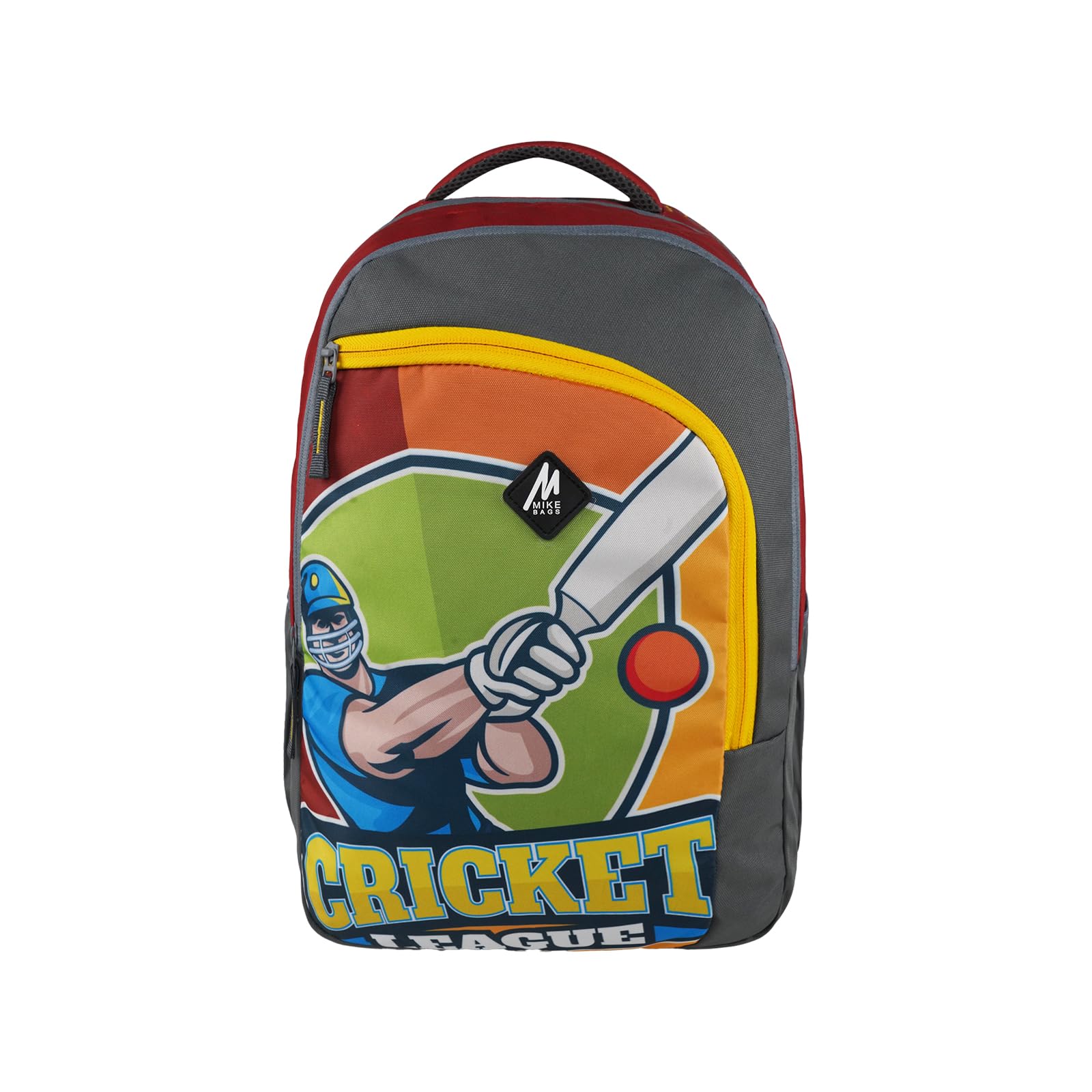 School Stylish 29L Backpack with Cricket Design - Ideal for Students with Triple Compartment Bag for Boys-image-41