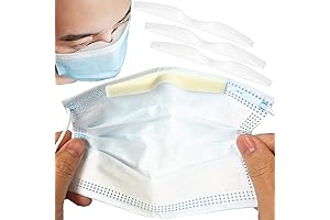 Self-Adhesive Nose Bridge Strips for Enhanced Mask Fit