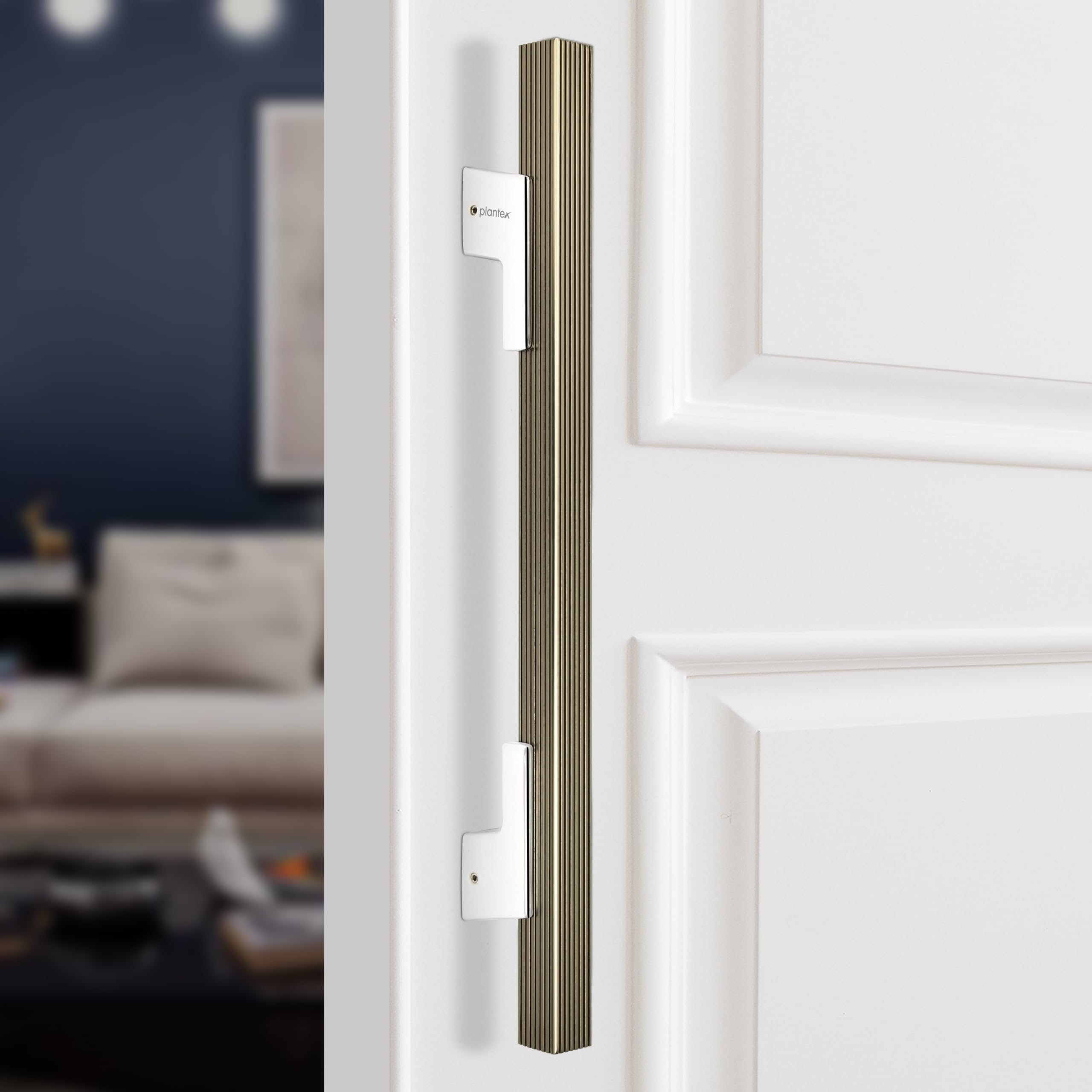 Plantex 17 Inch Main Door Handle for Wooden Doors - Pull-Push Handle Accessory (Pack of 1, Black) — Amazon image 14