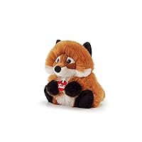 Trudi Fluffy Volpe | Peluche gioco Volpe. Regalo compleanno e Natale | 17x19x19cm