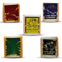 Vista 1 de bonballoon 5 unids Perfume de Jamid de almizcle islámico Fragancia Natural Diferentes aromas Libre de Alcohol Árabe Cubo Árabe Halal