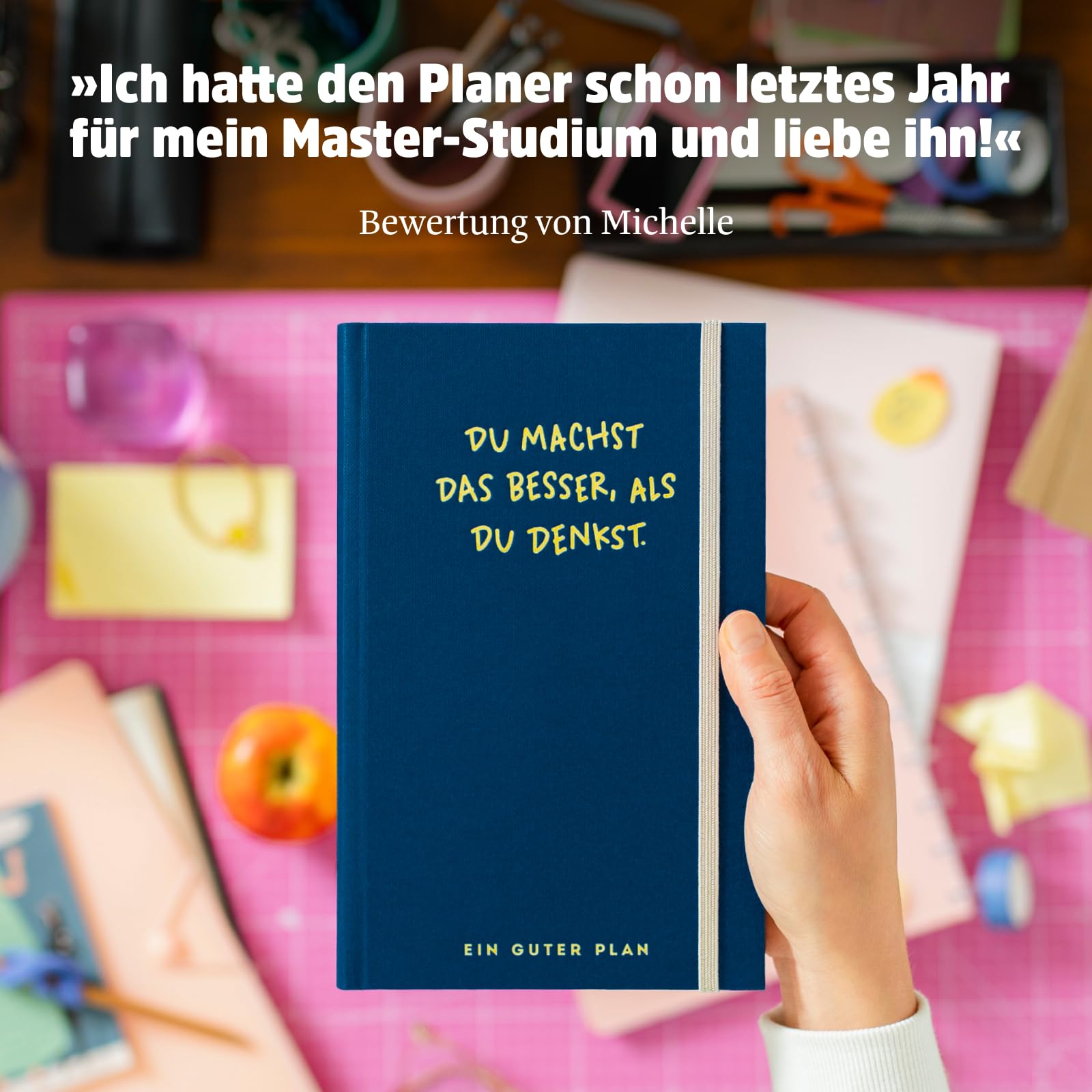 Ein guter Plan Edu 2026/2027 – Terminkalender für Achtsamkeit in Schule, Studium und Job –Nachhaltiger Planer mit Reflexionen, Notenlisten, Unterrichtsmaterial– 14 Monate datiert für akademisches Jahr