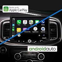 Vista 6 de STINGER Challenger, Charger, Chrysler 300 (2015-2023) Kit de repuesto estéreo de radio de 10 pulgadas HEIGH10, certificado Apple CarPlay, Android