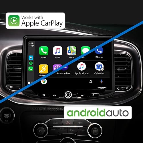Miniatura 6 de STINGER Challenger, Charger, Chrysler 300 (2015-2023) Kit de repuesto estéreo de radio de 10 pulgadas HEIGH10, certificado Apple CarPlay, Android