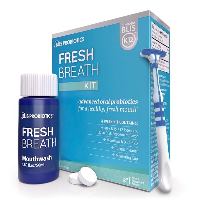 Buy BLIS FreshBreath Kit with Potent BLIS K12, Targets The Source of