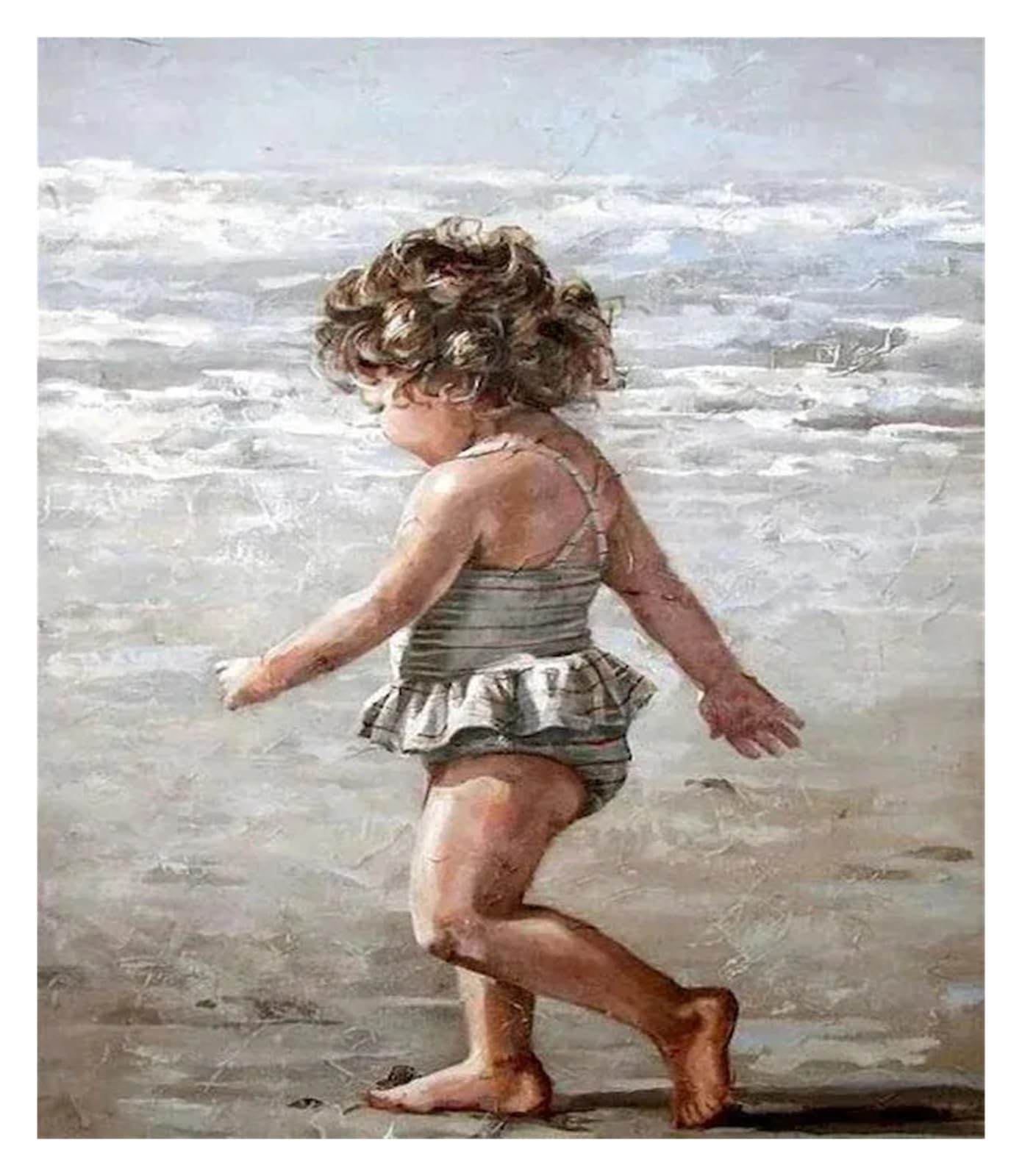 Tableaux décoration murale moderne paysage plage 40x50cm