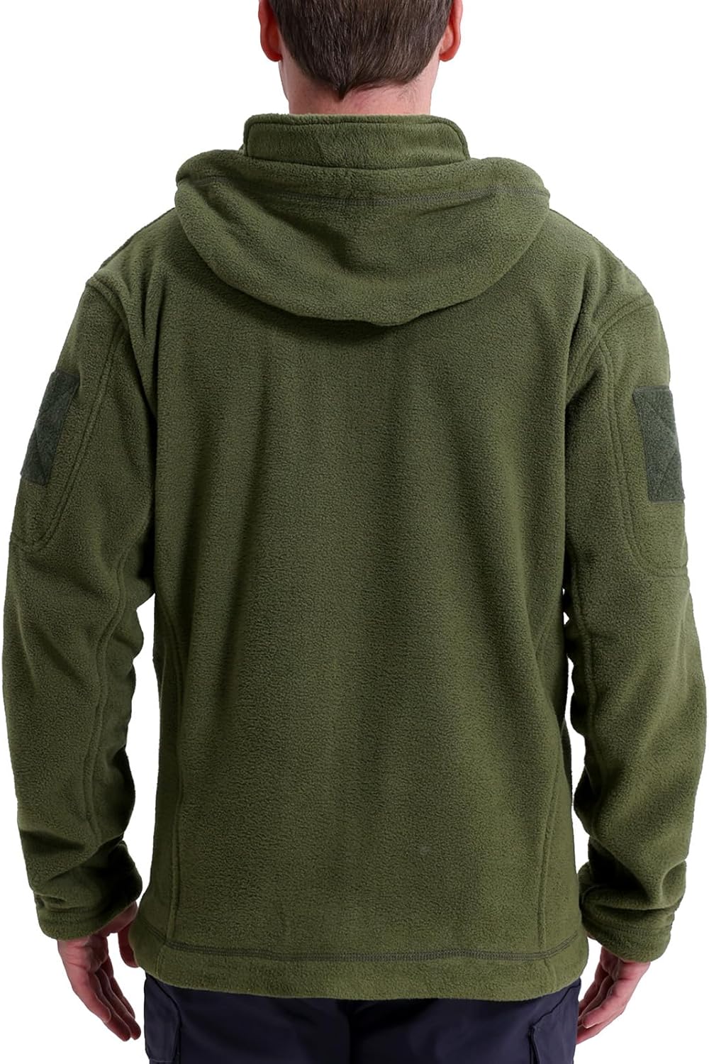 ReFire Gear Men's Tactical Fleece Jacket Winter Warm Full Zip Military Hoodies Work Hiking Hunting Outdoor Coats