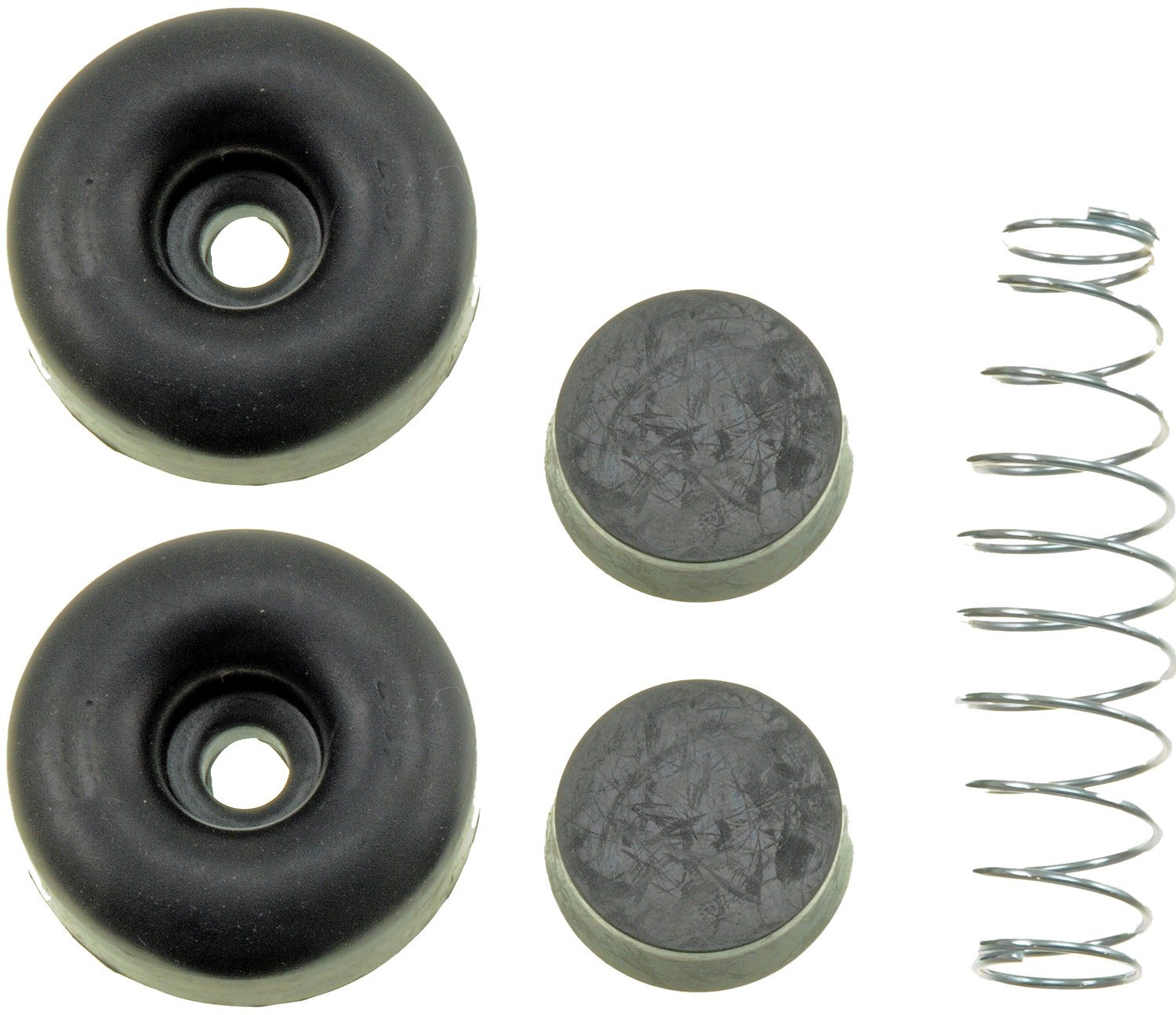 Dorman 3608 Drum Brake Wheel Cylinder Kit Compatible with Select Models - DORMAN Drum Brake Wheel Cylinder Repair Kit for Ford - Drum Brake Wheel Cylinder Repair Kit - WHEEL CYL REPAIR KIT - Drum Brake Wheel Cylinder Repair Kit - Drum Brake Wheel Cylinder Kit - The components in this drum brake wheel cylinder kit are designed to match the original parts required to repair the wheel cylinder on specified vehicles. Made of quality components, this kit is engineered for reliable performance and durability. - 2006-46, 1942-35