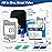 CareLiving BGM101 Blood Glucose Monitor Kit, 100 Test Strips, 100 Lancets, 1 Blood Glucose Meter, 1 Lancing Device, Diabetes Testing Kit, Portable Blood Sugar Test Kit, Glucometer Kit for Home