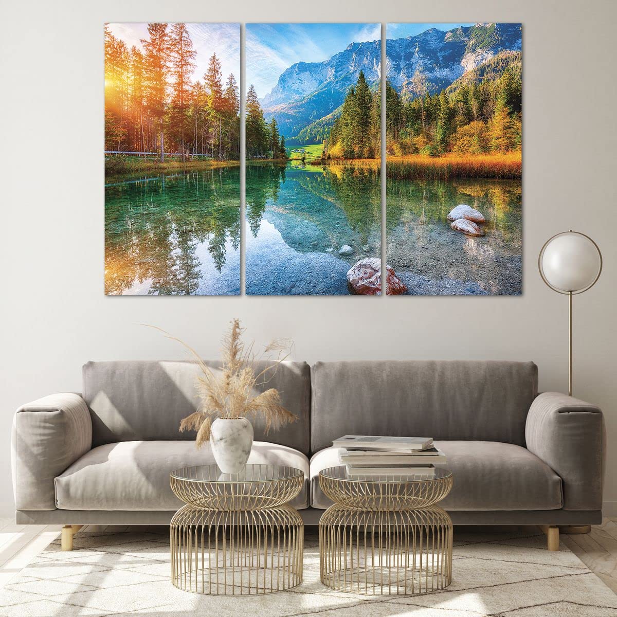 ARTHUB® Moderne Impression Sur Verre 60x80 Cm, 5mm Verre Trempé