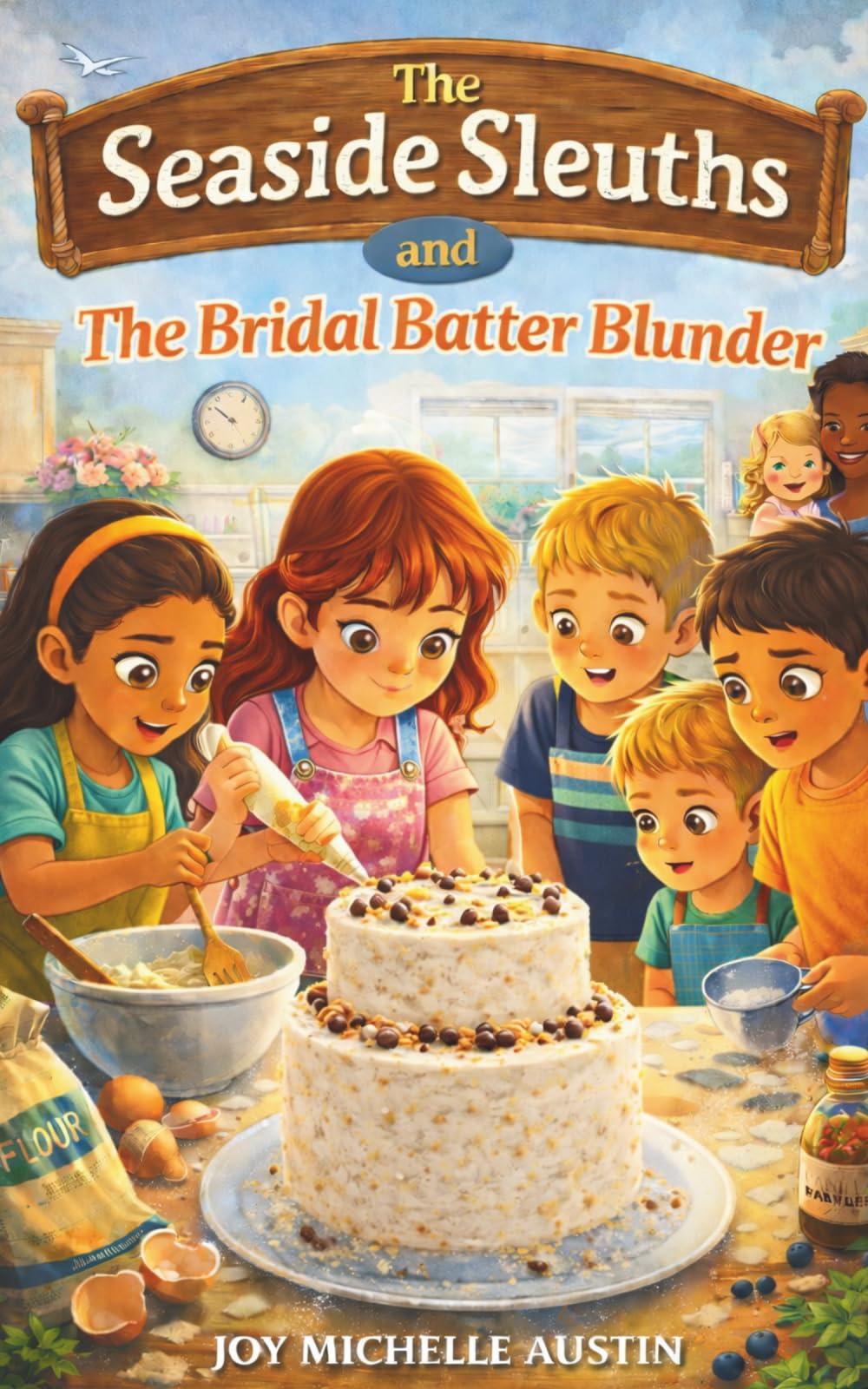 The Seaside Sleuths and the Bridal Batter Blunder: A Wholesome Mystery Adventure for Ages 8–12